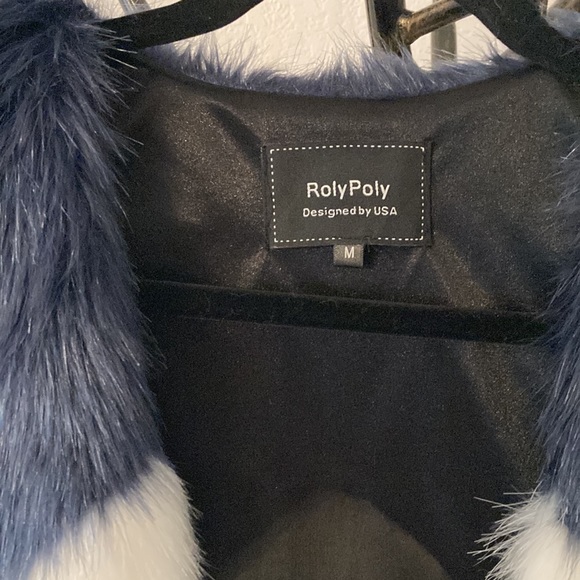 Roly Poly Fur Vest Size M - Picture 2 of 12